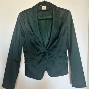 Vintage Emerald Green Blazer